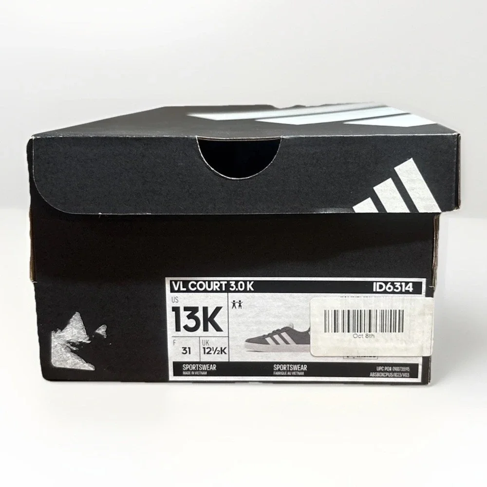 Adidas VL Court 3.0 In Kids Size 13